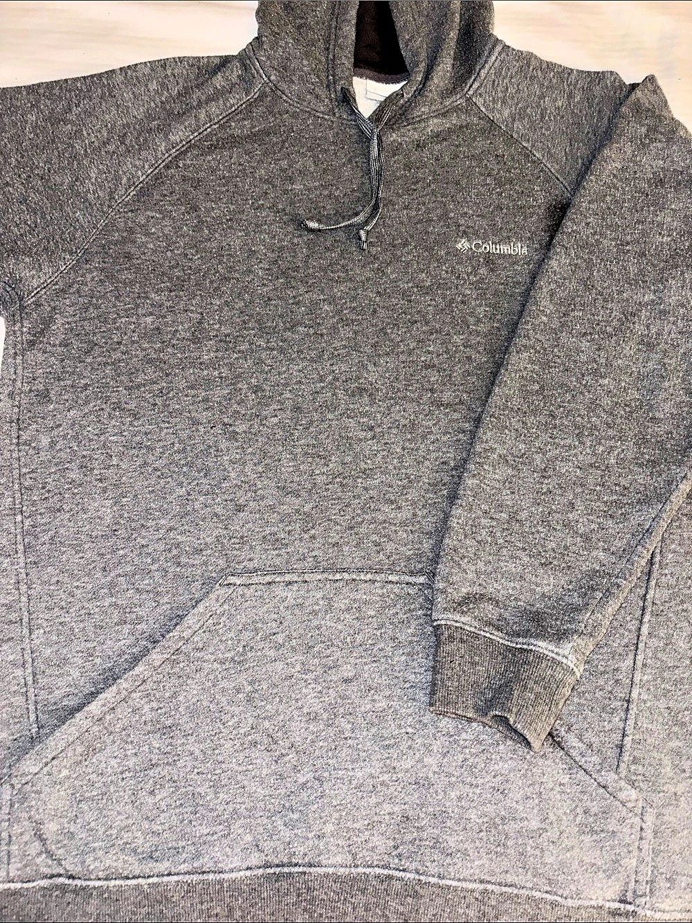 Columbia Men's Gray Quarter-Zip Hoodie
